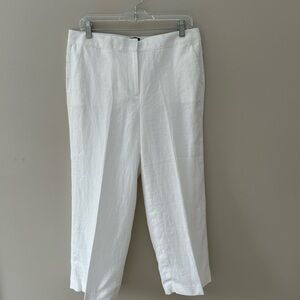 White Linen Pants